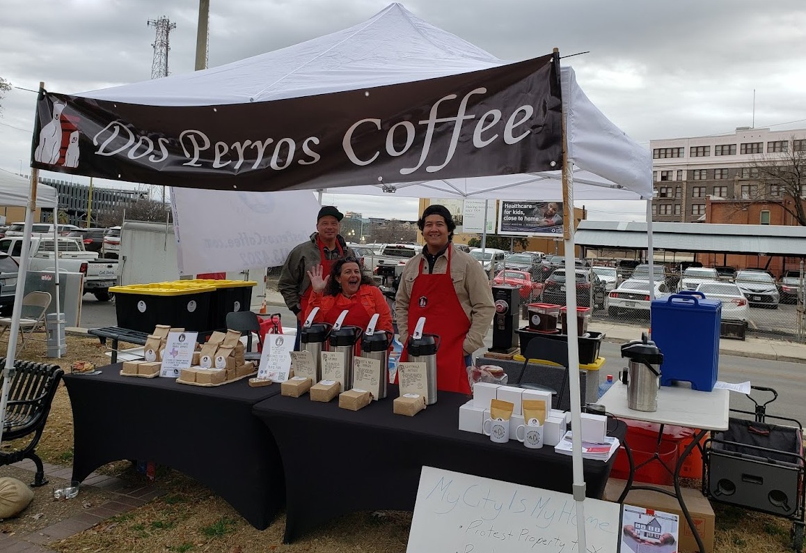 Dos Perros Coffee at the San Antonio Coffee Festival 2022