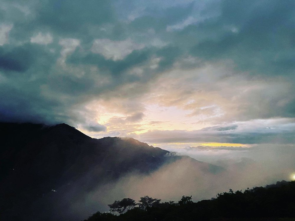 Misty mountains of Costa Rica.