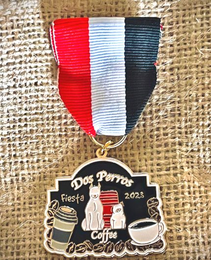 Dos Perros Coffee 2023 Fiesta Medal
