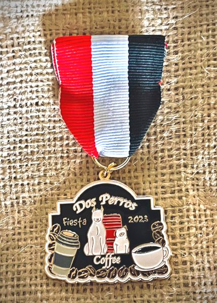 Dos Perros Coffee 2023 Fiesta Medal