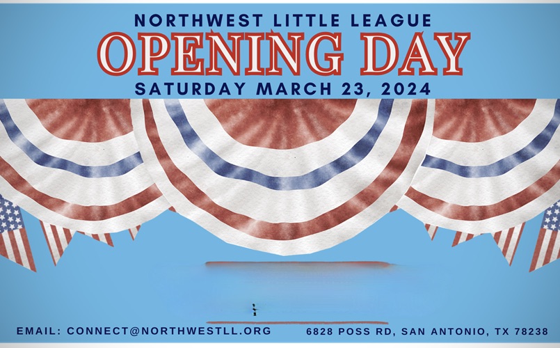 Opening day banner